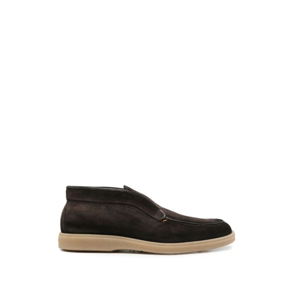 Santoni Brown Trainers Men